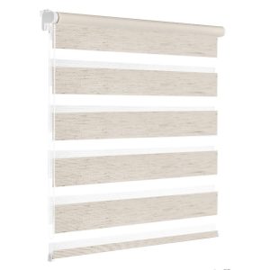 Zebra Day/Night Blind – Natural